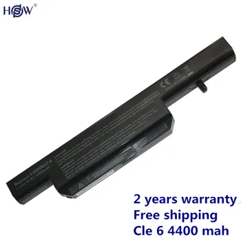 

2pcs Brand New 6Cells Laptop Battery C4500BAT-6 C4500BAT6 6-87-C480S-4P4 for Clevo C4500 Series Laptop Battery ,black,6 Cells