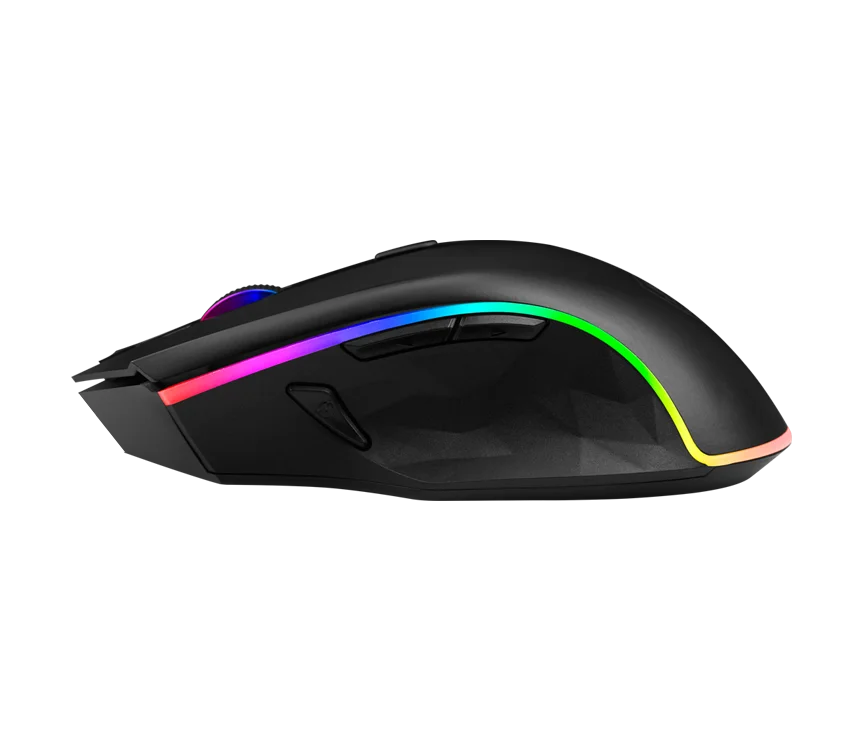 Pаспродажа SADES Scythe S17 игровая мышь проводная USB 3000 dpi 7 программируемых кнопок 11 RGB Освещение оптоэлектронный