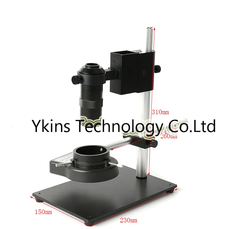 Full Metal Video Microscope Camera Holder Stand Adjustable Microscope