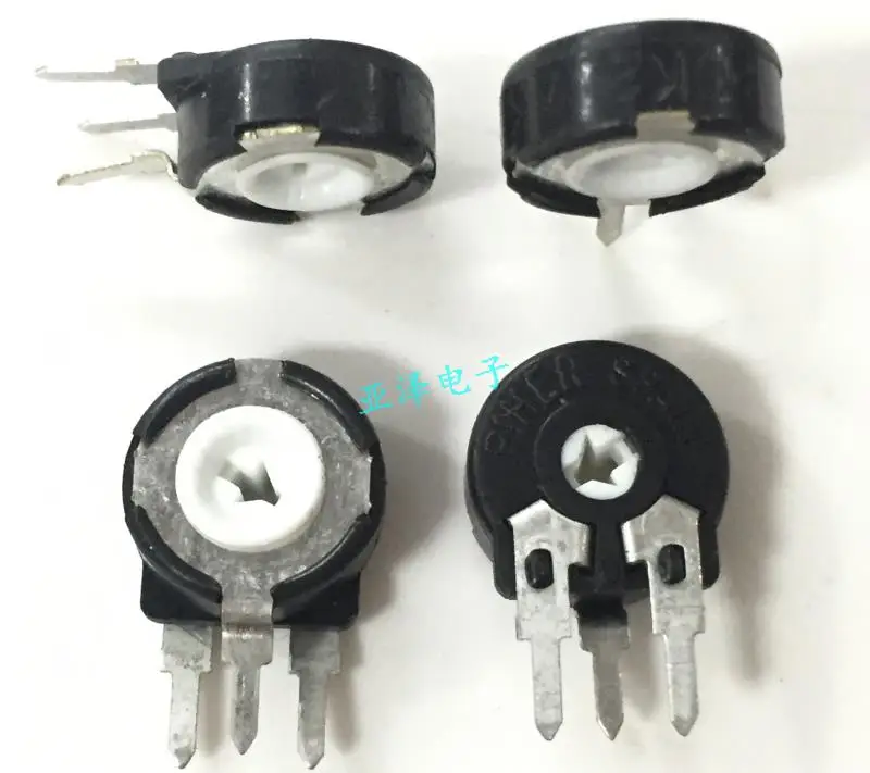 5PCS/LOT Imported original PIHER Spain potentiometer, PT10 50K vertical ...