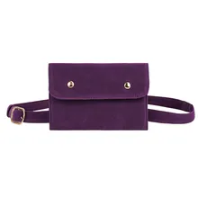 Bolso Transer para mujer, cinturón de cuero, riñonera, Estilo Vintage, anillo de Color puro para mujer, bolso bandolera S27 30