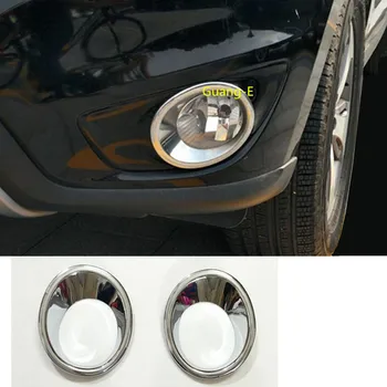 

Car ABS Chrome Cover Trim Front Fog Light Lamp Frame 2pcs For Hyundai Santafe Santa Fe 2006 2007 2008 2009 2010 2011 2012