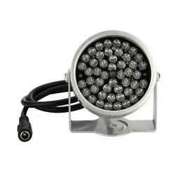 2 шт. 48 Светодиодный Свет видеонаблюдения ИК инфракрасного Ночное видение лампа для безопасности Камера