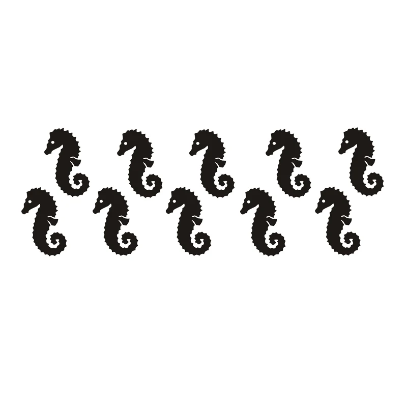 Наклейки для плитки SEAHORSE виниловые наклейки на стену ванной комнаты переводные