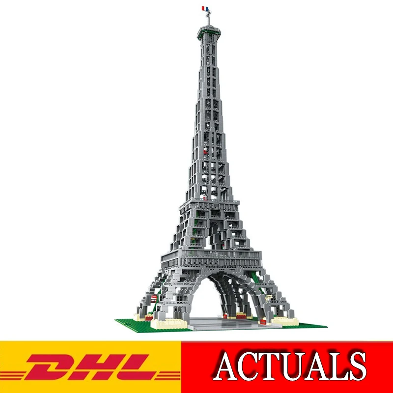 

2018 New 3478Pcs City Series The Eiffel Tower Model Building Kits Blocks Bricks Compatible Children Toys Gift 10181