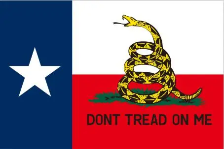 

Texas Flag Don't Tread on Me Flag Outdoor Flag 3ft x 5ft Polyester Banner Flying 150* 90cm Custom flag outdoor OF28