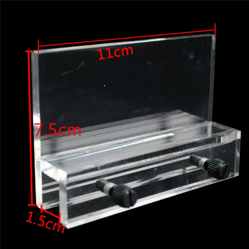 

Aquarium Clear Fish Tank LED Light Holder Lamp Fixtures Support Stands Hang Box Aquatic Fish Tank Lighting Accessories