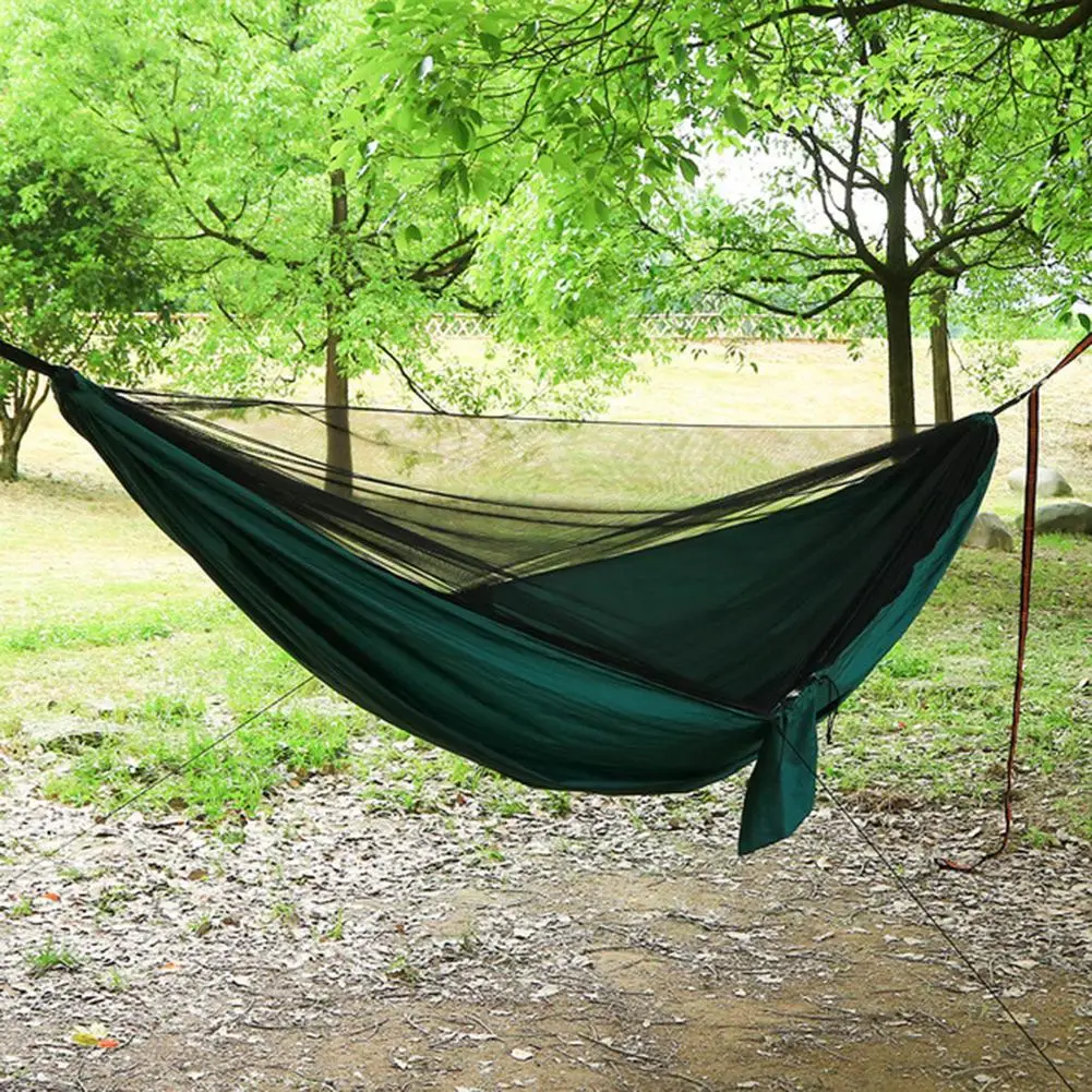 

Mosquito Net Hammock Set Outdoor Camping Automatic Open Hammock With Mosquito Account Outside Waterproof Sunshade