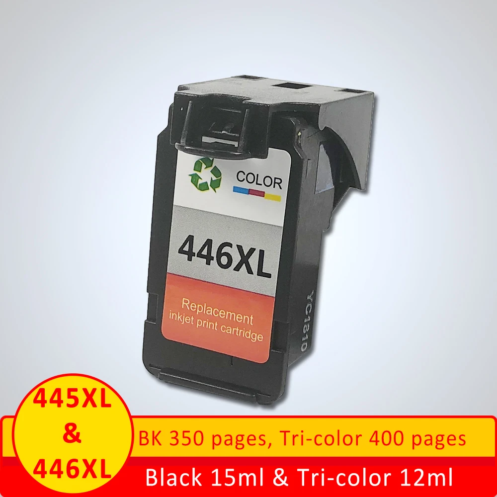 

XiangYu cl-446 cl 446 XL Ink Cartridge Replacement For Canon cl 446 cl-446 cl-446XL Compatible for MG2942 MG2944 IP2840 Printers