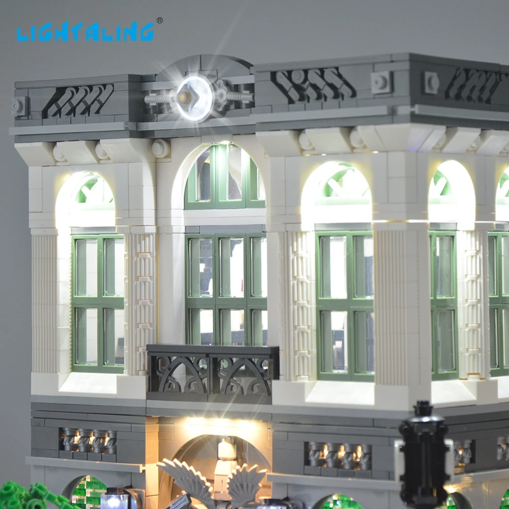 Осветительный светодиодный комплект для Creator Brick Bank 10251 Light Set(не включает модель