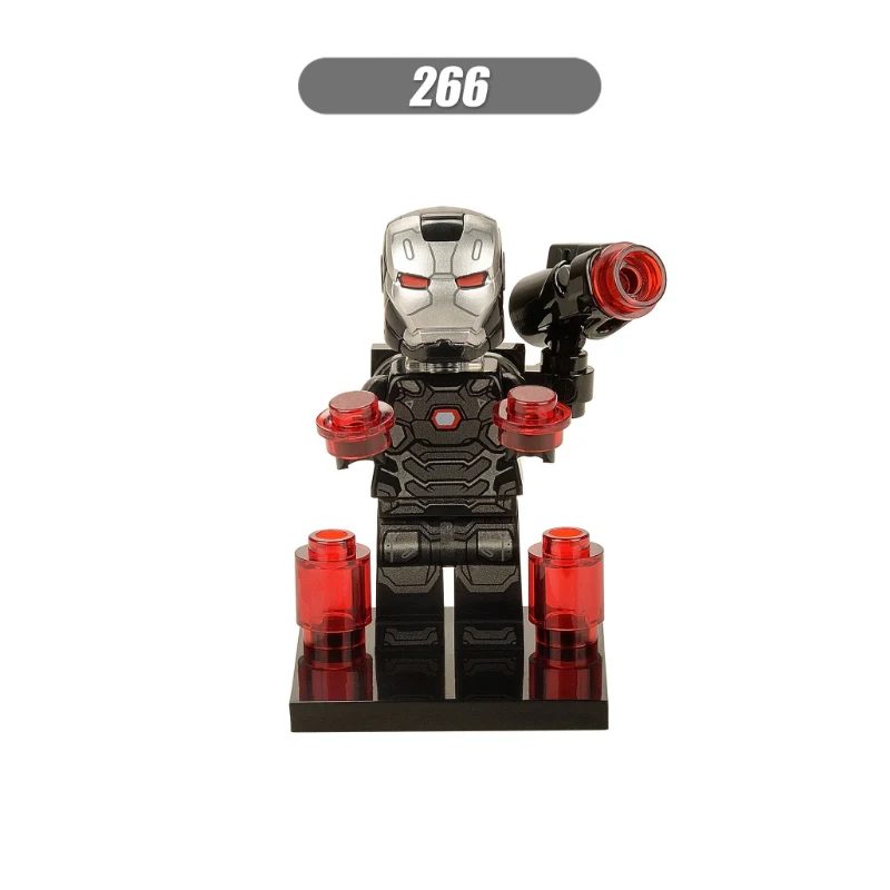 Одиночная Супер Герои Капитан Америка Зимний Солдат Железный человек она Халк Сокол Кирпичи Строительные блоки детский подарок игрушки X0114 - Цвет: War Machine