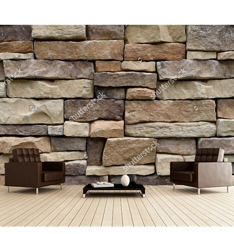 Объемные стереоскопические обои на заказ настенные водонепроницаемые с