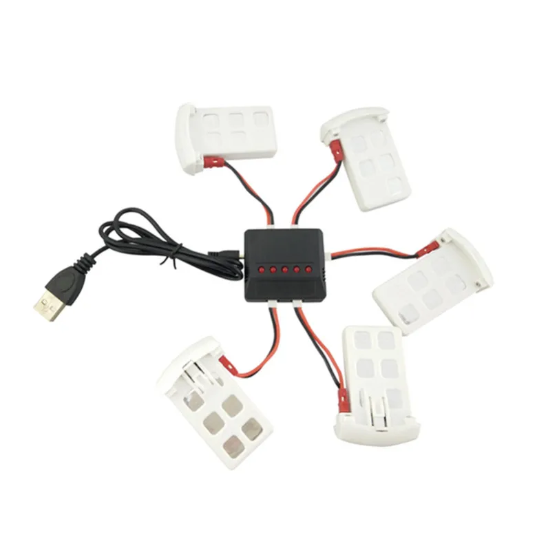

BLL four-axis aircraft accessories SYMA X5UW X5UC aircraft accessories helicopter battery 5PCS + charger 1 charge 5