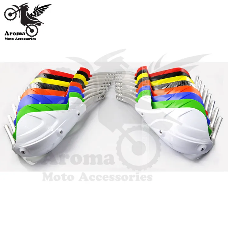 

colorful racing motorcycle handguard 7/8'' 22mm 28mm universal motorbike hand guard motocross falling protection dirt pit bike