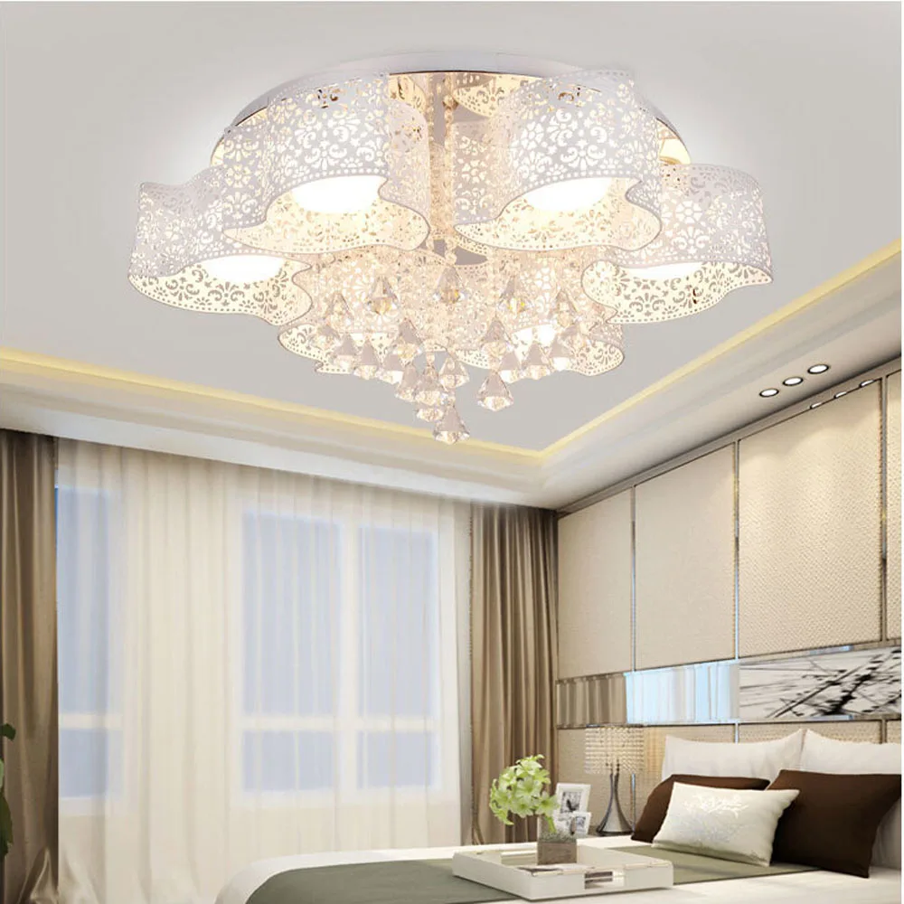 Moderna lampada da soffitto promozione fai spesa di articoli in ... Plafoniere moderne cristallo led