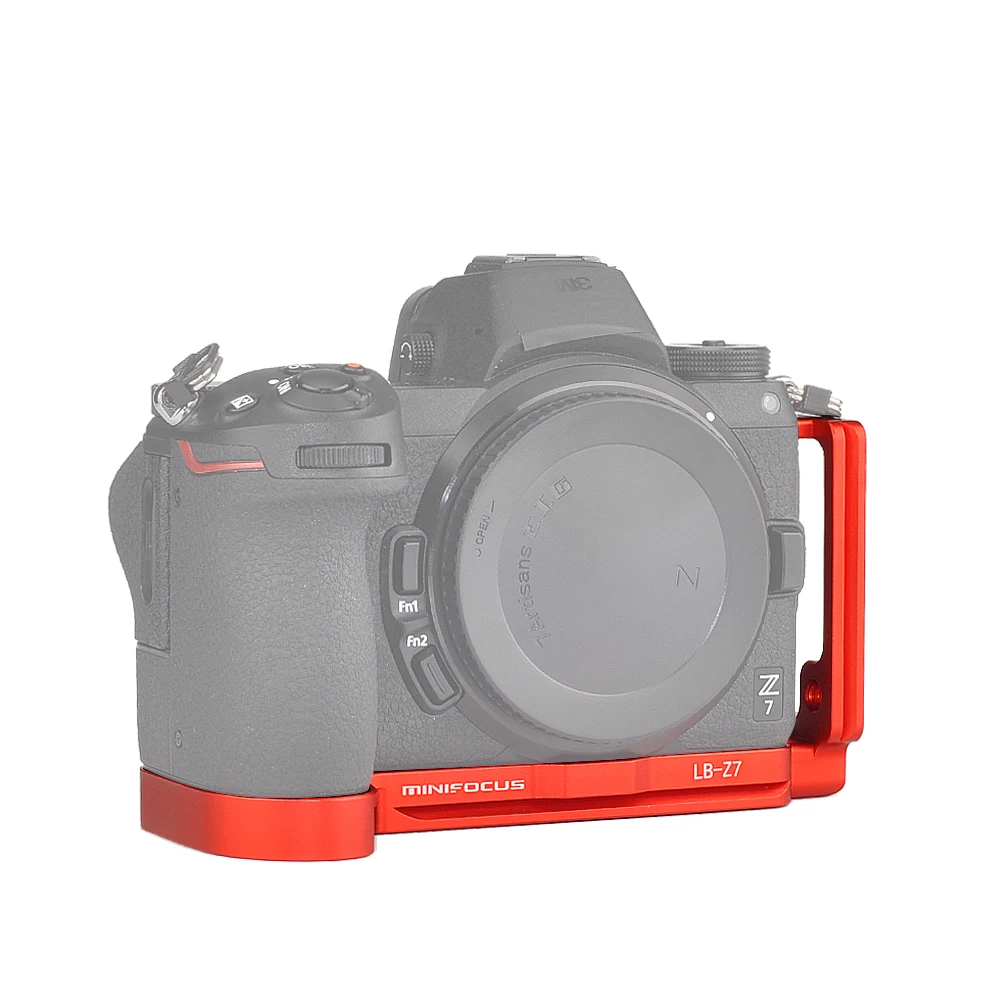 L образный кронштейн красного цвета быстросъемная пластина для камер Nikon Z7 Z6