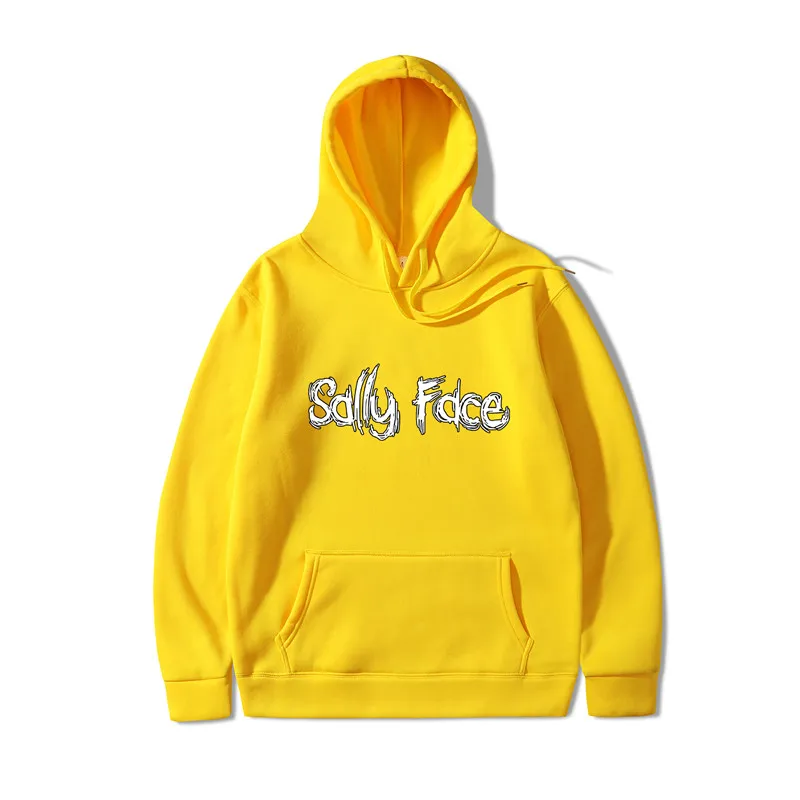  2019 Autumn And Winter Streetwear Fashion Casual Hoodies Sally face Long Sleeve Hoodie Sweatshirt M