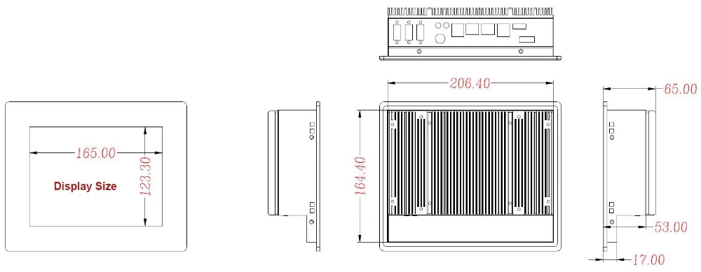 8 дюймов светодио дный IP65 индустриальные нотки Панель ПК все в одном компьютере с сопротивлением сенсорным экраном Intel Celeron J1900 Dual Lan