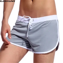 Ganyanr брендовый шорты для спортивного зала, леггинсы марафон бег спорт Фитнес Для мужчин Кроссфит Бег Впитывает Пот, легкие, с мешочком для пениса, одежда для бега на открытом воздухе