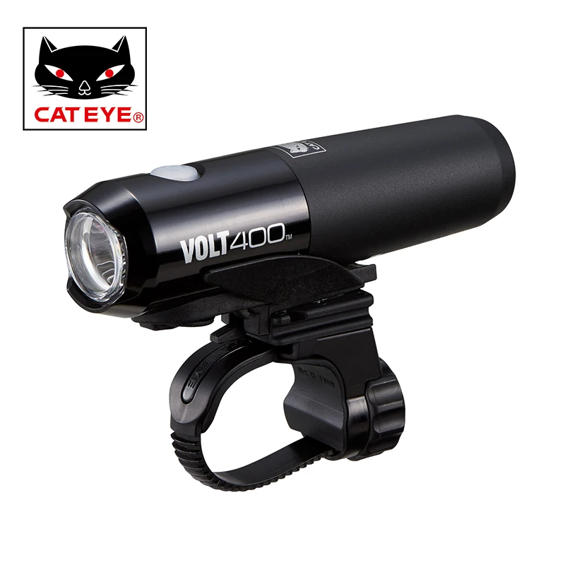 

CATEYE Bicycle Front Light Bike LED Lamp USB Rechargeable Battery MTB Bike Light Cycling Riding Portable Safety Bike Accessories