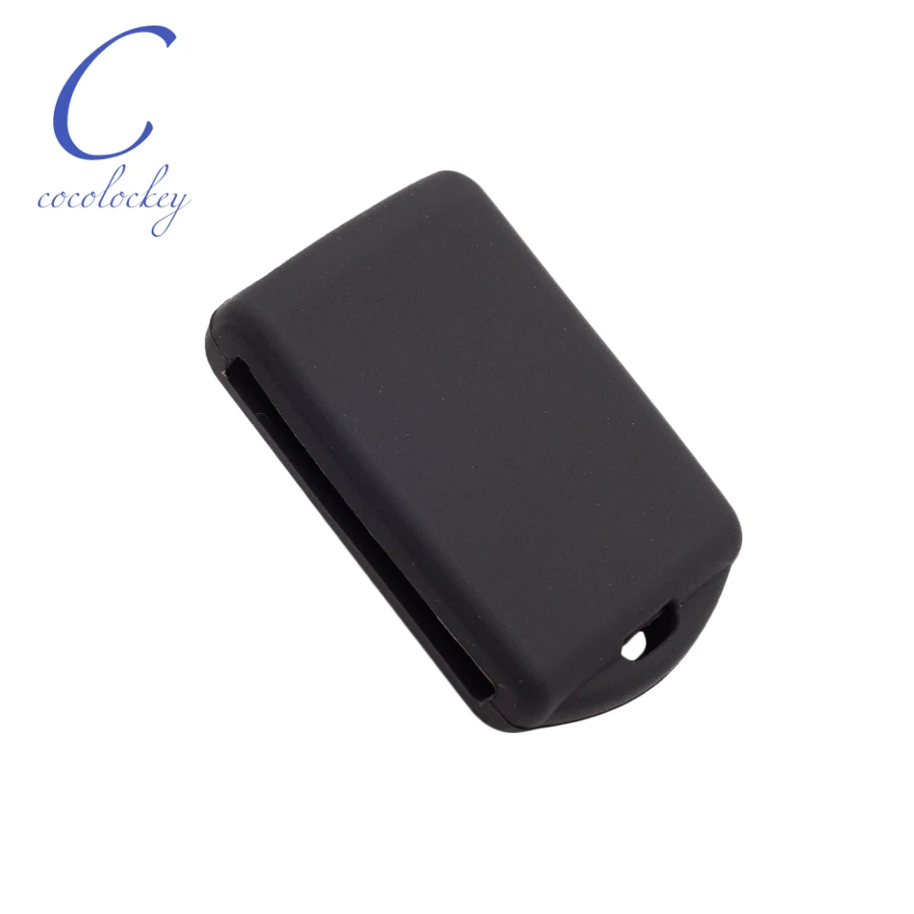 Cocolockey 4 кнопки силиконовый автомобильный резиновый чехол оболочка Fob подходит для VOLVO S90 XC60 XC90 VX90- Смарт ключа автомобиля для укладки волос