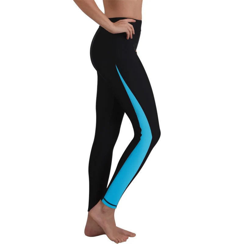 Новые уличные водолазные снаряжение с рукавами теплые женские штаны для подводного плавания с фабрики плавки - Цвет: blue
