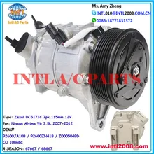 92600JA10B 92600ZN41B Z0005049D CO 10868C 4 сезона: 67667 68667 для Zexel DCS171C a/c компрессор 2007-2012 для Nissan Altima V6