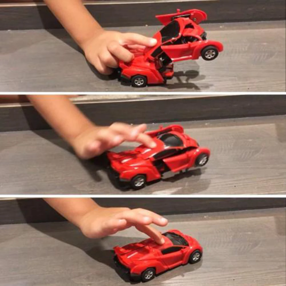 Transformation Model Robot Car Transforming Kids Toy Toddler Auto Robots Cool Toy for Boys Birthday Car Toys For Children