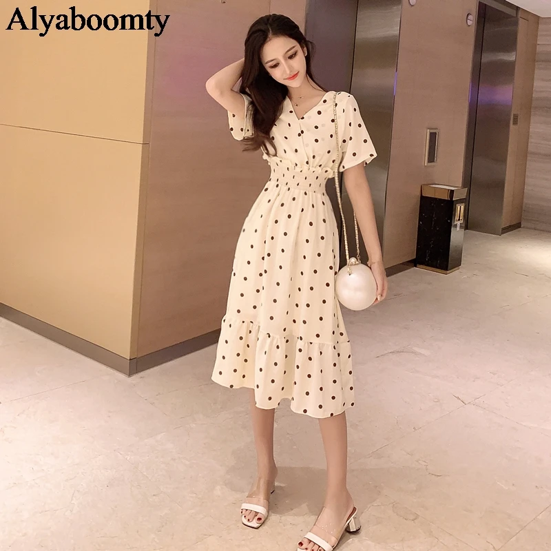 Korean style midi dress Clearance