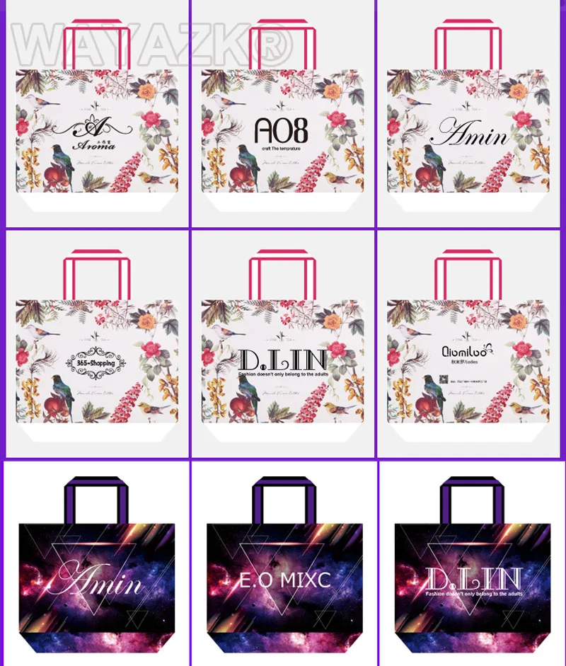 logo shopping bag
