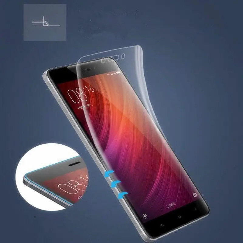 

3D Curved Round Edge Screen Protector For XiaoMi RedMi 5 5s Plus 6 4X Note 3 4 Pro 5A Soft Film Full Phone Cases (Not Glass)