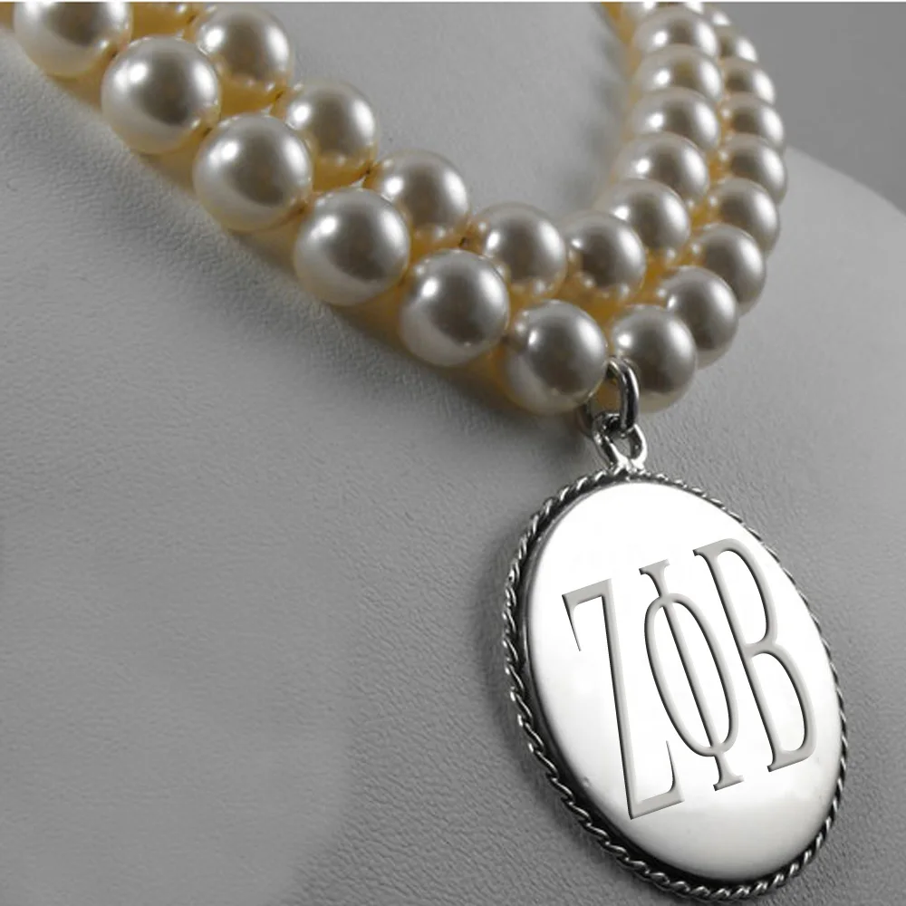 zpb two string pearl necklace