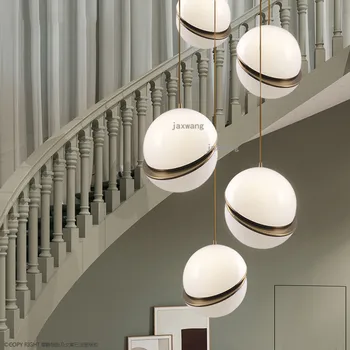 

Modern LED Iron Chandeliers Warm Restaurant Hanging Lamps Light Fixtures JW Nordic Creativite Pendant Lamps Kitchen Accessories