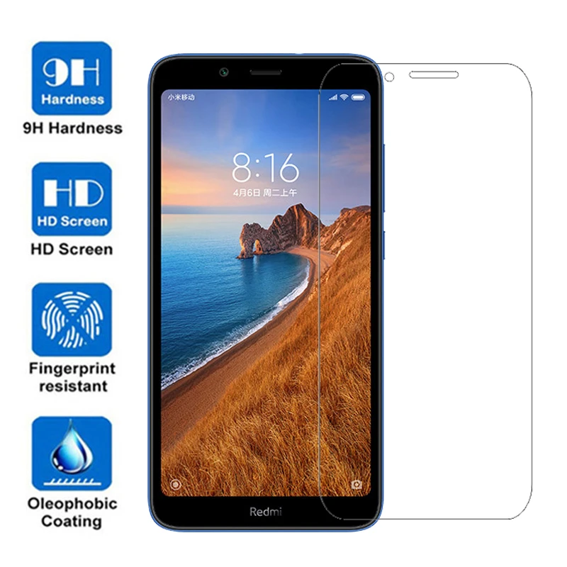 Закаленное стекло для Xiaomi Redmi 7a защитная пленка экрана Mi 8 A2 Lite A1 9 6a 6 Note 7 Go |
