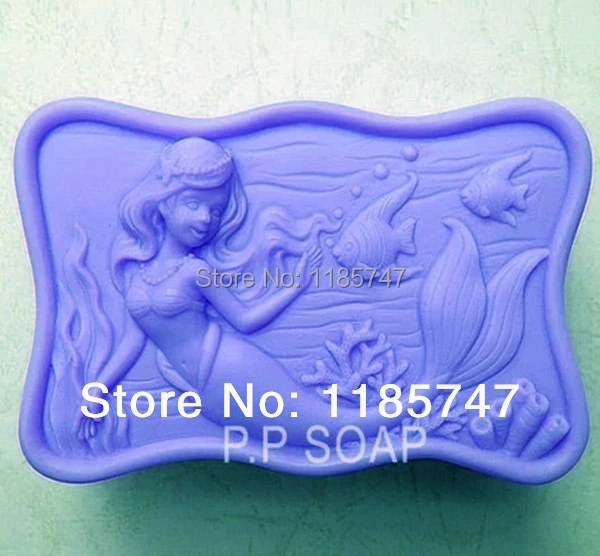 プリティマーメイド手作りのシリコーン石鹸金型 ホット販売石鹸シリコーン型 Soap Moulds Soap Silicone Moldsilicone Mold Aliexpress