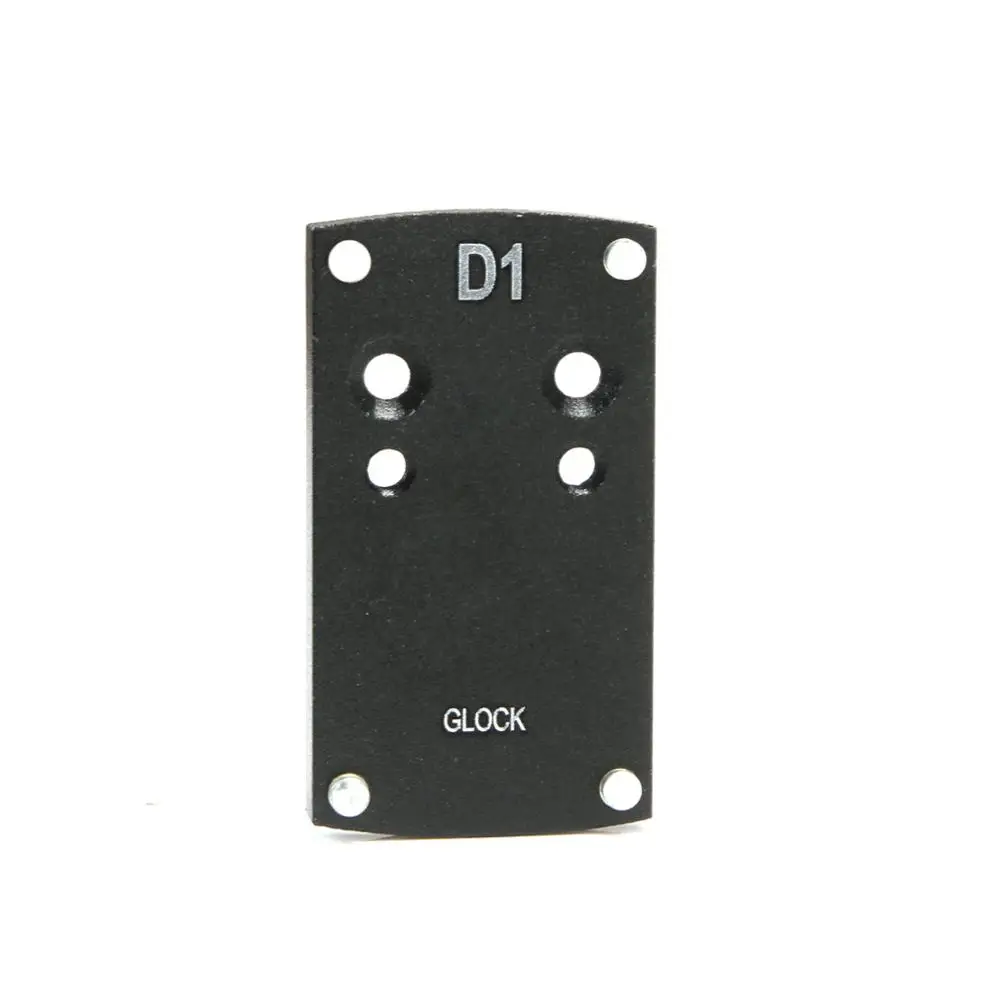 

D1 Mount Adapter Plate Sight Mount for Glock Pistol For Sightmark Burris Vortex Micro Red Dot Scope