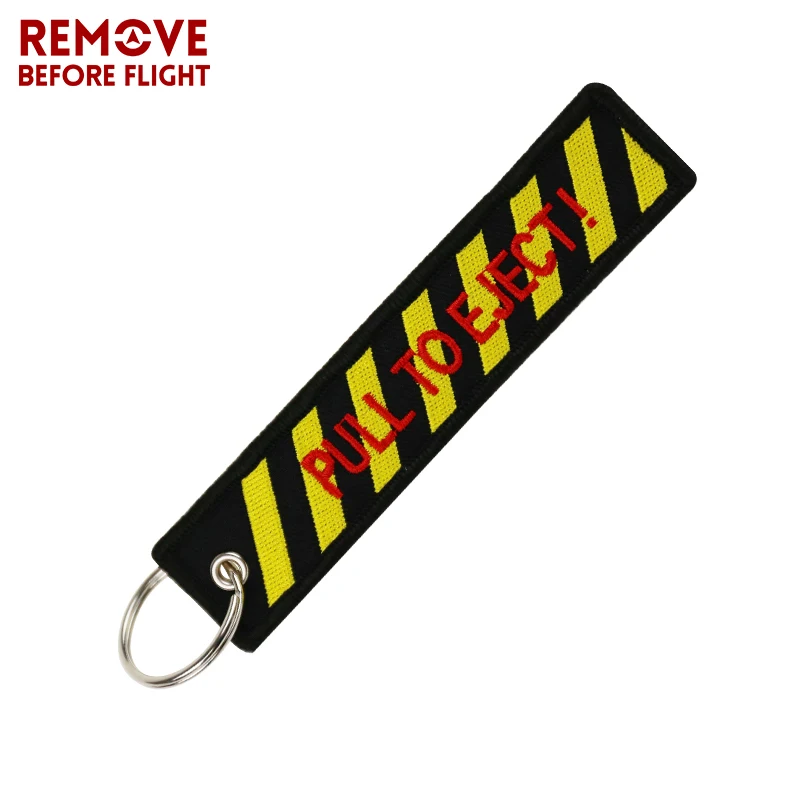 Pull To Eject Embroidered Key Chain Fashion Bijoux for Cars llaveros Key Chains Embroidery Key Chain Key Fobs OEM Car Keychain (7)
