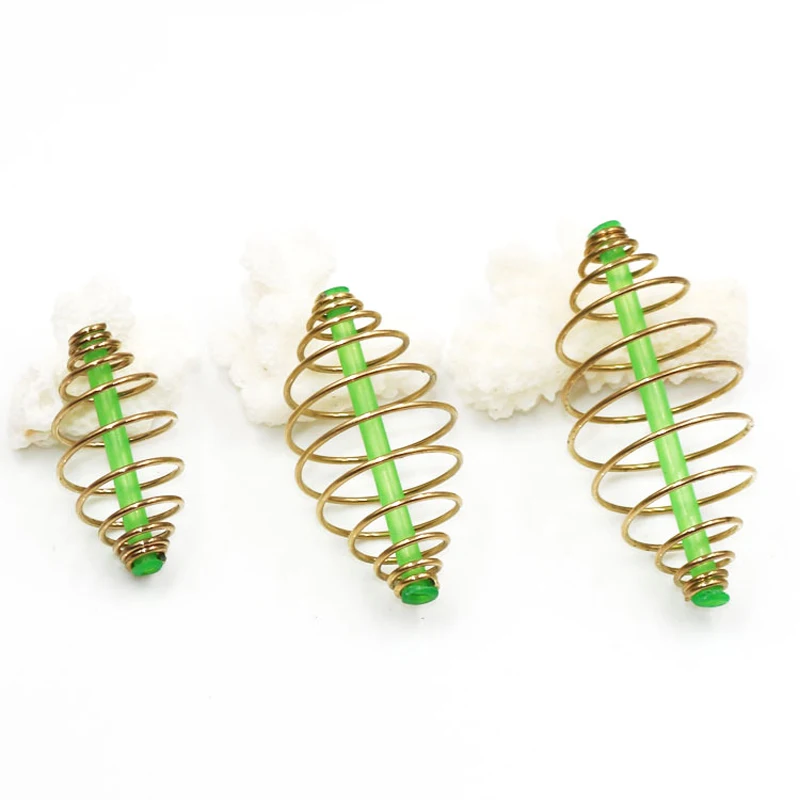 

Bimoo 12PCS Method Feeder Bait Cage for Carp Fishing Rig Saltwater Bottom Rigs Making Accessories