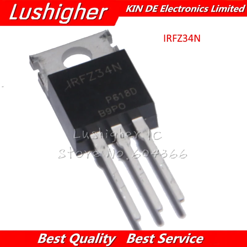 

10PCS IRFZ34NPBF IRFZ34N TO220 TO-220 IRFZ34 Original IC