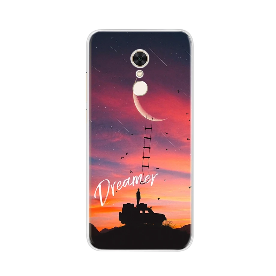 for Xiaomi Redmi 5 Case on Phone Case Xiaomi Redmi 5 Plus Silicone Case for Funda Xiomi Xiaomi Redmi 5 plus 5 Capas Cover Bumper