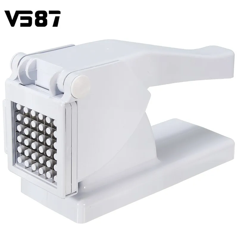 French Fries Cutter Peeler Potato Chip Stainless Steel French Fry Chopper Chips Making Tool Steel Cooking
