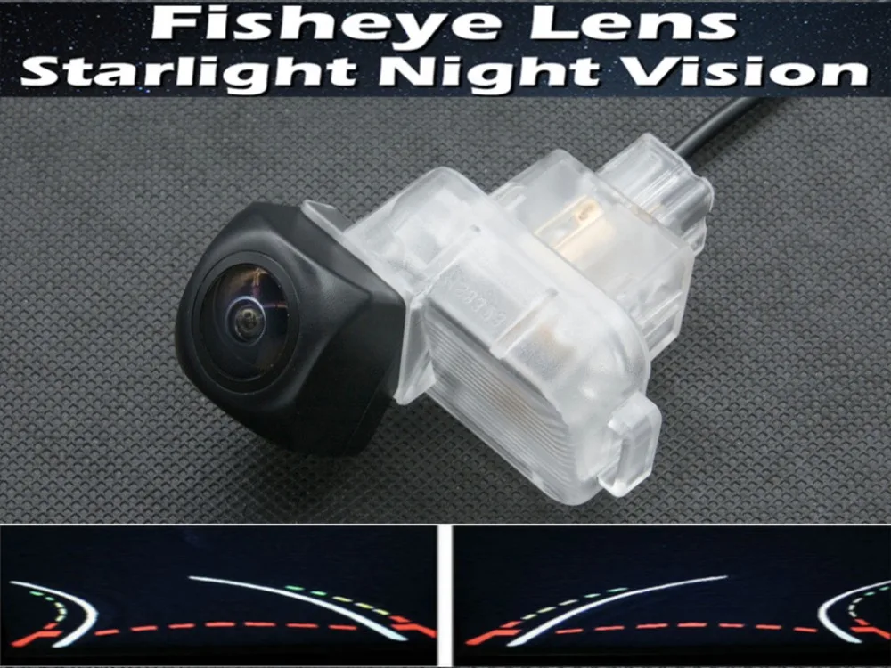 

Waterproof Fisheye Lens Trajectory Tracks Car Rear view Camera FOR Mazda 6 2009 2010 2011 2012 2013 2014 BackUp Reverse Camera
