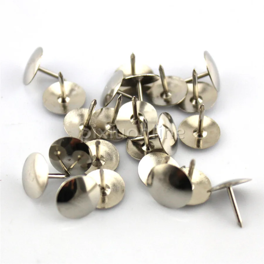 2018 Brand New 80pcs/lot Iron Tacks Drawing Pin 10*10mm DIY Model making Free Shipping Russia