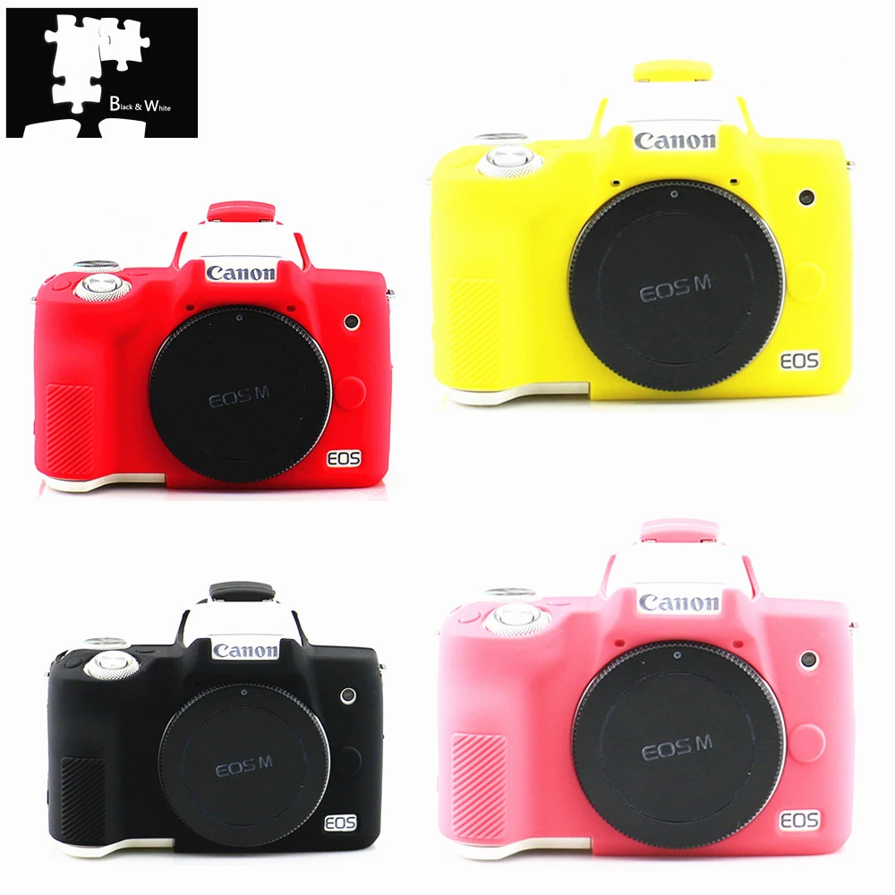 ソフトシリコンアーマーケース保護スキンケースボディキヤノンeos M50マークii M50iiデジタルカメラ Camera Video Bags Aliexpress