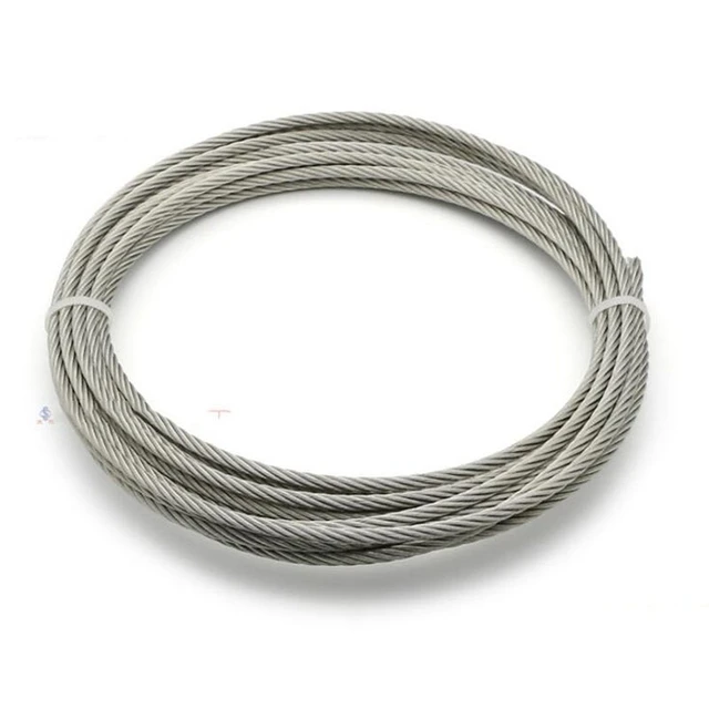 Stainless Steel Wire Rope High Strength Durable Soft Lifting Rope