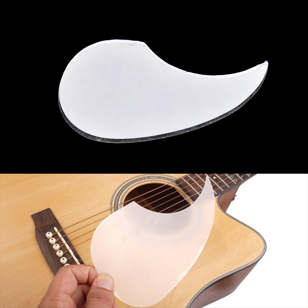 Прозрачная Акустическая гитара pick guard Droplets Shell самоклеящаяся палочка Guard PVC защищает вашу классическую гитарную поверхность