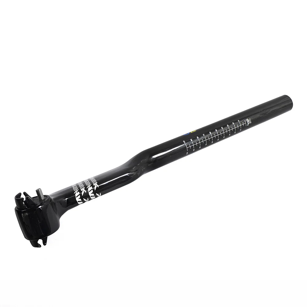 

400mm 27.2mm Cycling Full 3k Carbon Seatpost For Road Mountain Bike