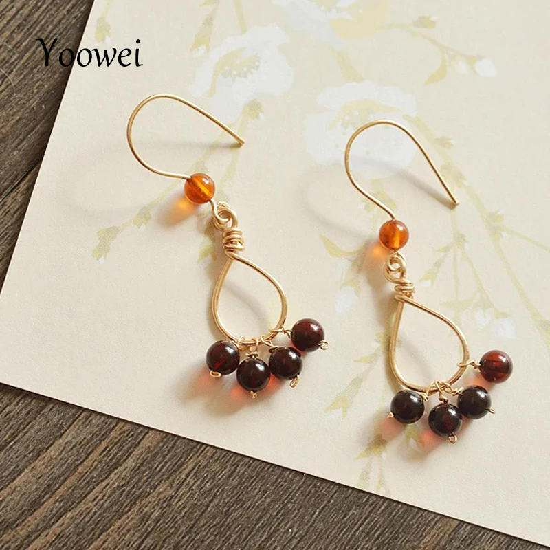 amber earrings (1)