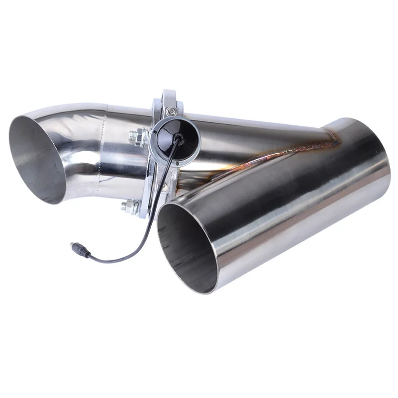 Jual 4.0 Inch Sistem Remote Exhaust Muffler Y Downpipe Potongan Eklektik Cut Valve dengan Saklar Manual Mobil Lengkap Instalasi Murah 4.0 Inch Sistem Remote Exhaust Muffler Y Downpipe Potongan Eklektik Cut Valve dengan Saklar Manual Mobil Lengkap Instalasi
