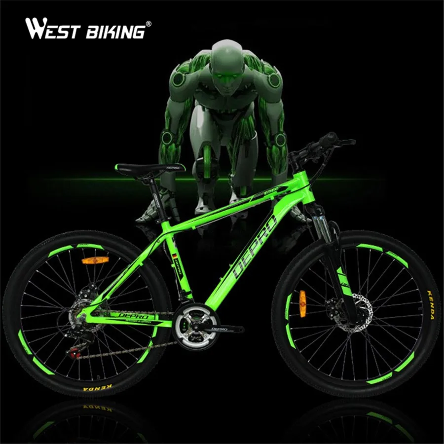 Mountain Bicycle Shockingproof Frame 21 Speed Gear Shift 26 Inch Double Disc Brakes Shifter Set for Shimano Bike Cycling Bicicle